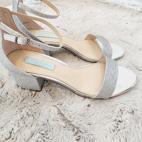 BETSEY JOHNSON WOMENTS MIRI OPEN TOE SPECIAL OCCASION OPEN STRAP SIZE 8.5 - Picture 8 of 13